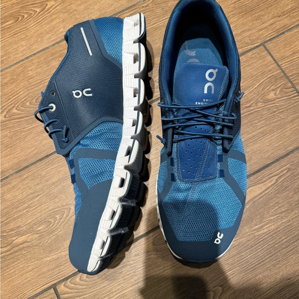 ON blue MEN sneakers cloud 5